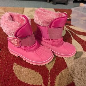 Cat & Jack Pink Kids Boots
